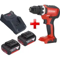 Rothenberger RO DD55 Perceuse-visseuse sans fil 18 V 55 Nm Brushless AMPShare + 2x batterie 5,0 Ah + chargeur