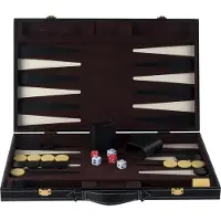Engelhart Backgammon DeLuxe 46 cm noir