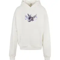 Mister tee Sweat-shirt ' Vive La Liberte' violet / violet foncé / blanc cassé / blanc naturel