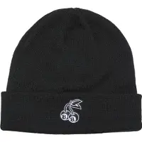 Mister tee Bonnet '8 Ball Cherry' noir / blanc