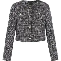 Faina Blazer 'Festive' noir / blanc