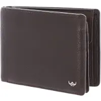 Golden Head Cuir porte-monnaie Capri RFID Protect Scheintasche mit Geheimfach 1159 Dunkelbraun marron foncé