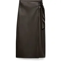 Vero Moda Jupe 'VMPolly' brun foncé