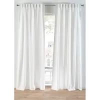 Bonprix Lot de 2 voilages en polyester recyclé