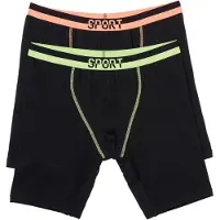 Bonprix Lot de 2 boxers longs coton