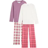 Bonprix Lot de 2 pyjamas fille
