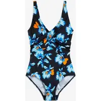 Bonprix Maillot 1 pièce, effet croisé