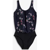 Bonprix Maillot 1 pièce avec haut forme ballon