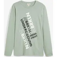 Bonprix T-shirt manches longues 100% coton