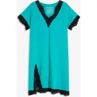 Bonprix Chemise de nuit courte avec dentelle