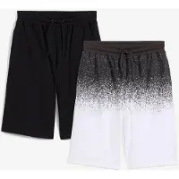 Bonprix Lot de 2 bermudas texturés garçon