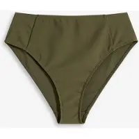 Bonprix Bas de bikini taille haute, échancré