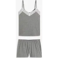 Bonprix Pyjashort avec dentelle