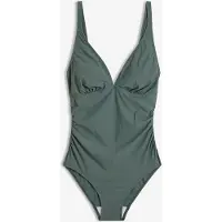 Bonprix Maillot 1 pièce sculptant à encolure V, maintien léger