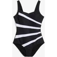 Bonprix Maillot sculptant à empiècement, maintien modéré