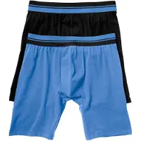 Bonprix Lot de 2 boxers longs coton
