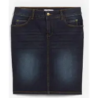 Bonprix Jupe en jean extensible