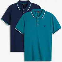 Bonprix Lot de 2 polos