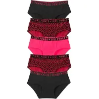Bonprix Lot de 5 shorties en coton doux