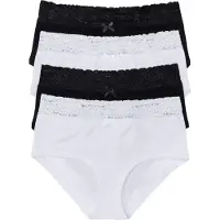 Bonprix Lot de 4 culottes maxi