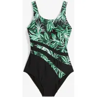 Bonprix Maillot 1 pièce sculptant, maintien modéré