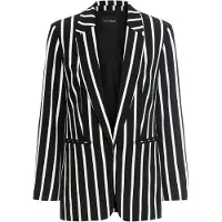 Bonprix Blazer noir / blanc