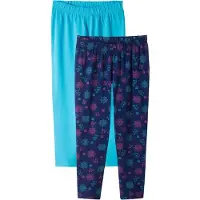 Bonprix Lot de 2 leggings 3/4 en coton extensible