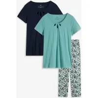 Bonprix Pyjama 100% coton (ens. 3 pces)