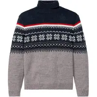 Bonprix Pull norvégien à col roulé