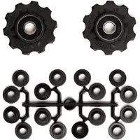 Elvedes roues de dérailleur 10 dents 8S noir 2 pièces