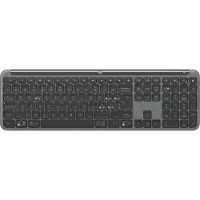 Logitech Signature Slim Combo MK950, sans fil, sans fil RF + Bluetooth, bouton de défilement, QWERTY, graphite, souris incluse