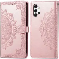 IMoshion Etui de télephone Mandala pour Samsung Galaxy A32 (4G) - Rose Doré