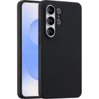 Accezz Coque Liquid Silicone Samsung Galaxy S26 Ultra - Noir