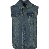 Urban Classics Gilet bleu denim