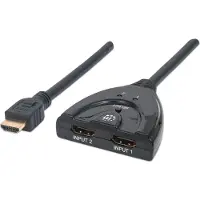 Manhattan 207416 répartiteur vidéo HDMI 2x HDMI