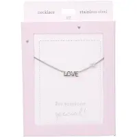 Depesche Collier « Heart of Gold » argenté - Bijou pour femme avec pendentif en forme de cur
