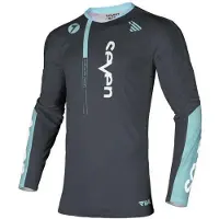 Seven Rival Rift Long Sleeve Jersey Gris 2XL Homme