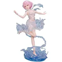 Design Coco Re:Zero Starting Life in Another World PVC Statue 1/7 Ram Aqua Dress 23 cm