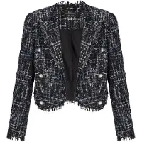 Faina Blazer bleu marine / turquoise
