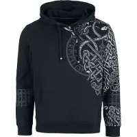 Black premium by emp Sweat-shirt à capuche de - Celtic Snake - S - XXL - pour Homme - noir - Taille XL