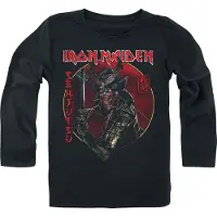 Iron Maiden Manches longues de - Metal Kids - Senjutsu - 92 - 104 - pour Enfants - noir - Taille 4 Ans