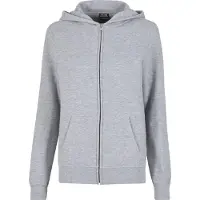 Urban Classics Tb8005 Full Zip Sweatshirt Gris S Femme