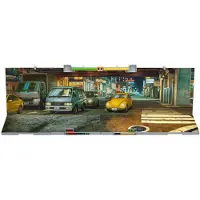 Joy toy The King Of Fighters 98 Base De Scène Diorama Rue Japonaise