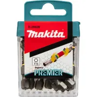 Makita Embouts de torsion T15 Impact Premier, lot de 10 pièces