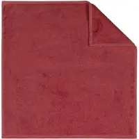 Cawö Essuie-Mains Cawö Solid Bordeaux (Set de 4)