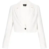 Faina Blazer blanc cassé