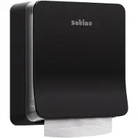 Wepa Satino by Papierhandtuchspender HYGINITY S 333403 schwarz Kunststoff