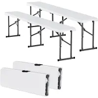 Vevor Banc pliant en plastique