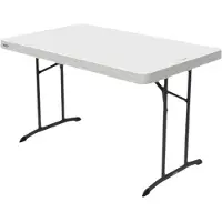 Colorbaby Commercial Table Height Water Resistant 122x76 Cm 74 Cm Argenté