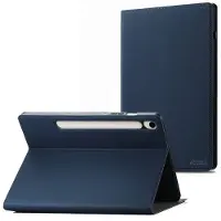 Accezz Coque tablette Classic pour Samsung Galaxy Tab S10 Ultra / Tab S9 Ultra - Bleu foncé